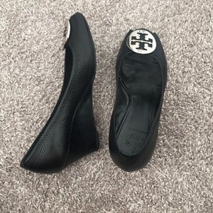 Peep Toe Tory Burch Wedges